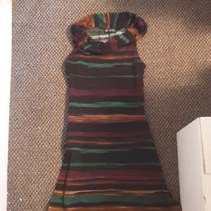 Dark multicolor dress